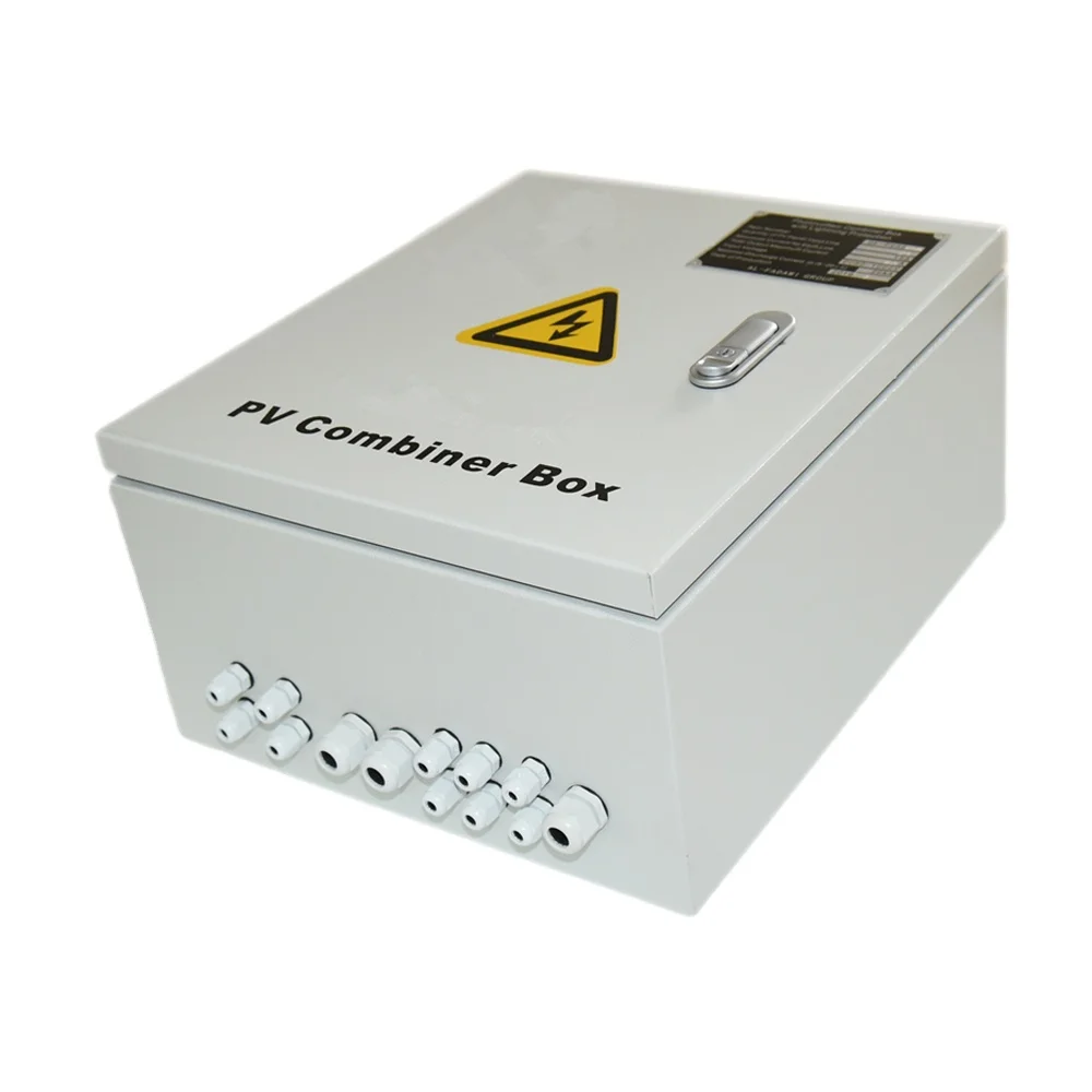PV Array Combiner Box For Off/On Grid Solar Power System4-24strings