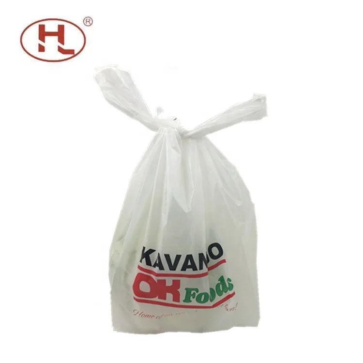 
2021 China Suppliers Factory Wholesale Accept Logos Plastic Shopping Bag in Packaging Bags for Food 