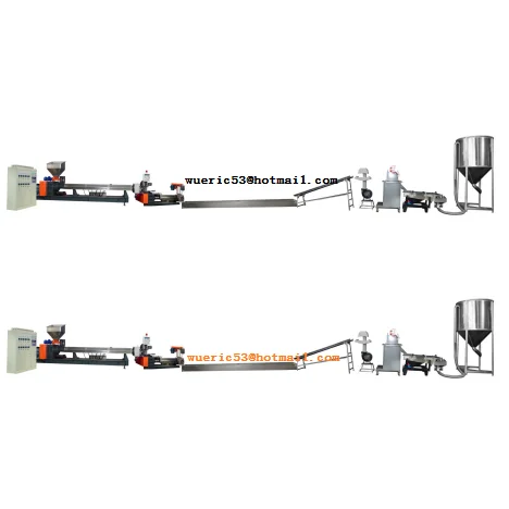 granulator for PP PE ABS HDPE LDPE  plastic recycling 100-500KG/H