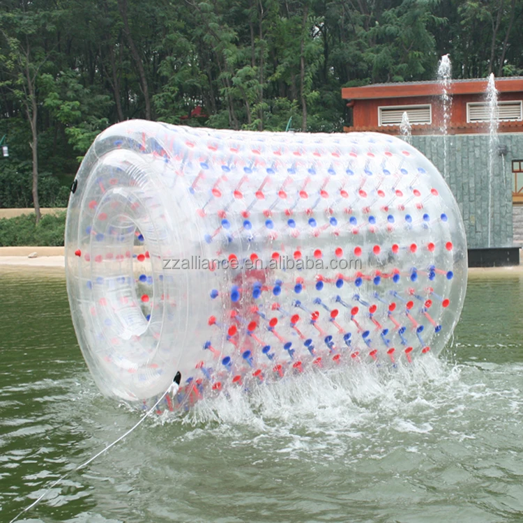 inflatable water roller open water park sport game children and adults OEM factory