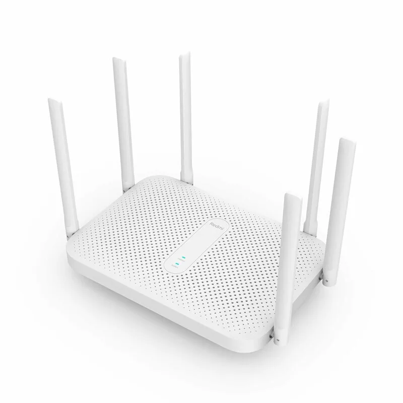  Внутренняя ёмкость Xiaomi Router Redmi AC2100 беспроводной маршрутизатор Wi-Fi ретранслятор Gigabit Dual Band 2033 Мбит/с скорость 6 с высоким коэффициентом усиления антенны фрезерный