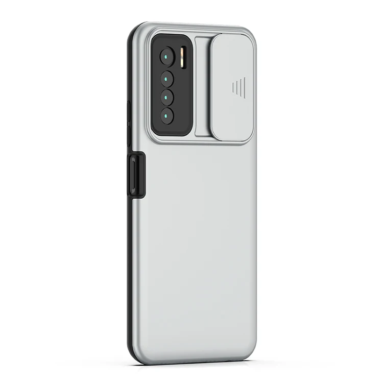 for Nokia C31 C12 Plus C12 Pro C32 C22 case shockproof Mobile Phone Bags Slide Lens Camera Protection Back Cover PC Matte Cases