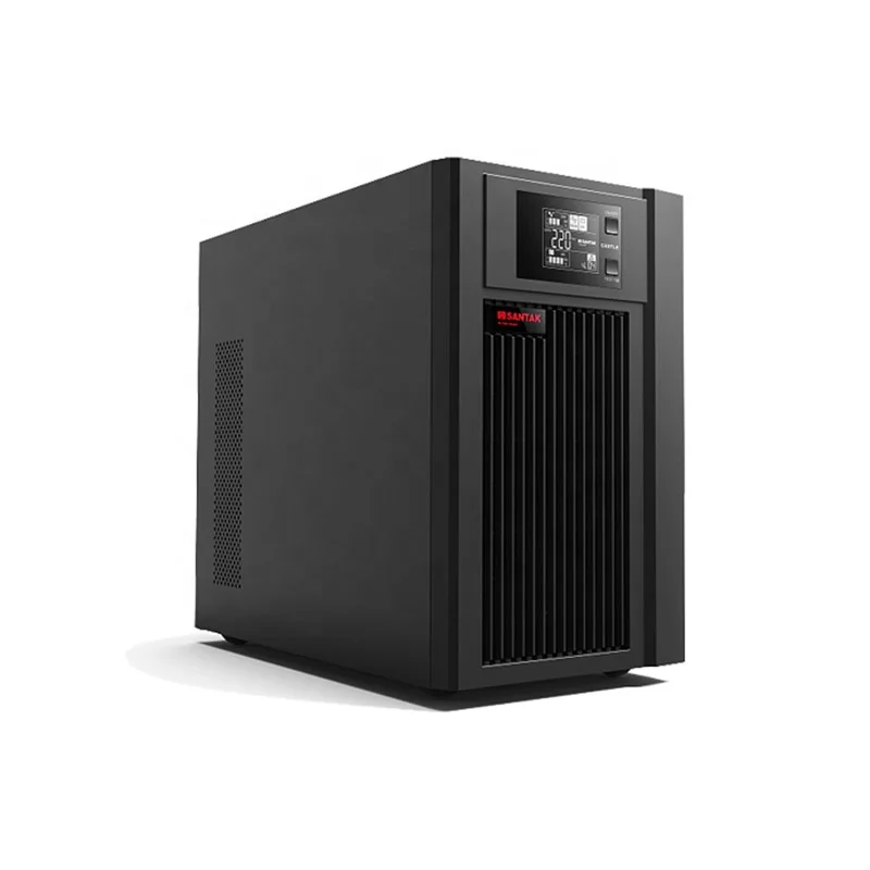 dependable power 72vd 220vac output emergency storage 3000w online ups Santak c3k 6kva 10kva 3kva Uninterrupted Power Supply