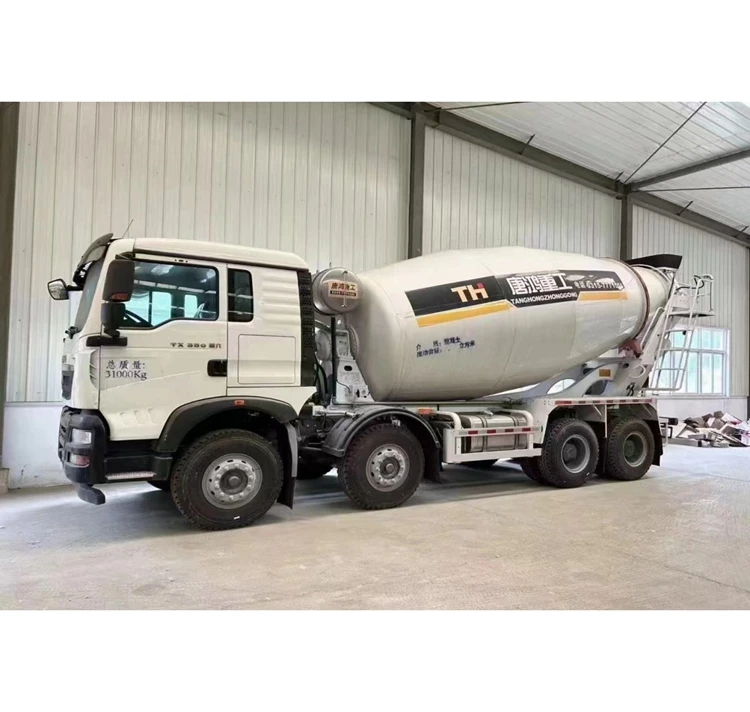 8*4 12-14 Cubic Meter New Concrete Truck Mixer Drum For Sale