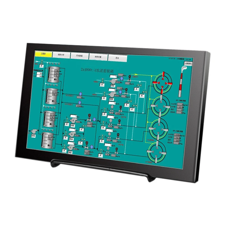 lcd monitors 10 inch portable touch screen ips display HD/VGA input industrial/studio monitor