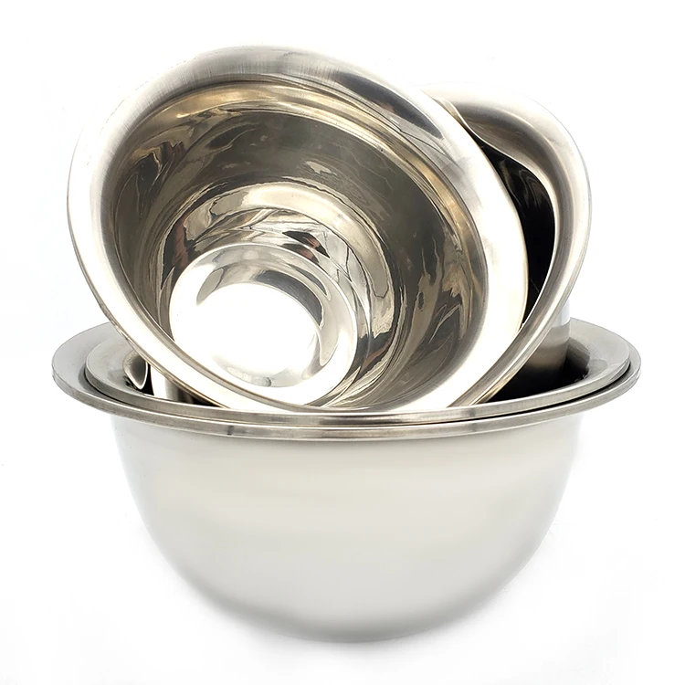 
Manufacturers straight 201 stainless steel soup bowl household rice bowl 