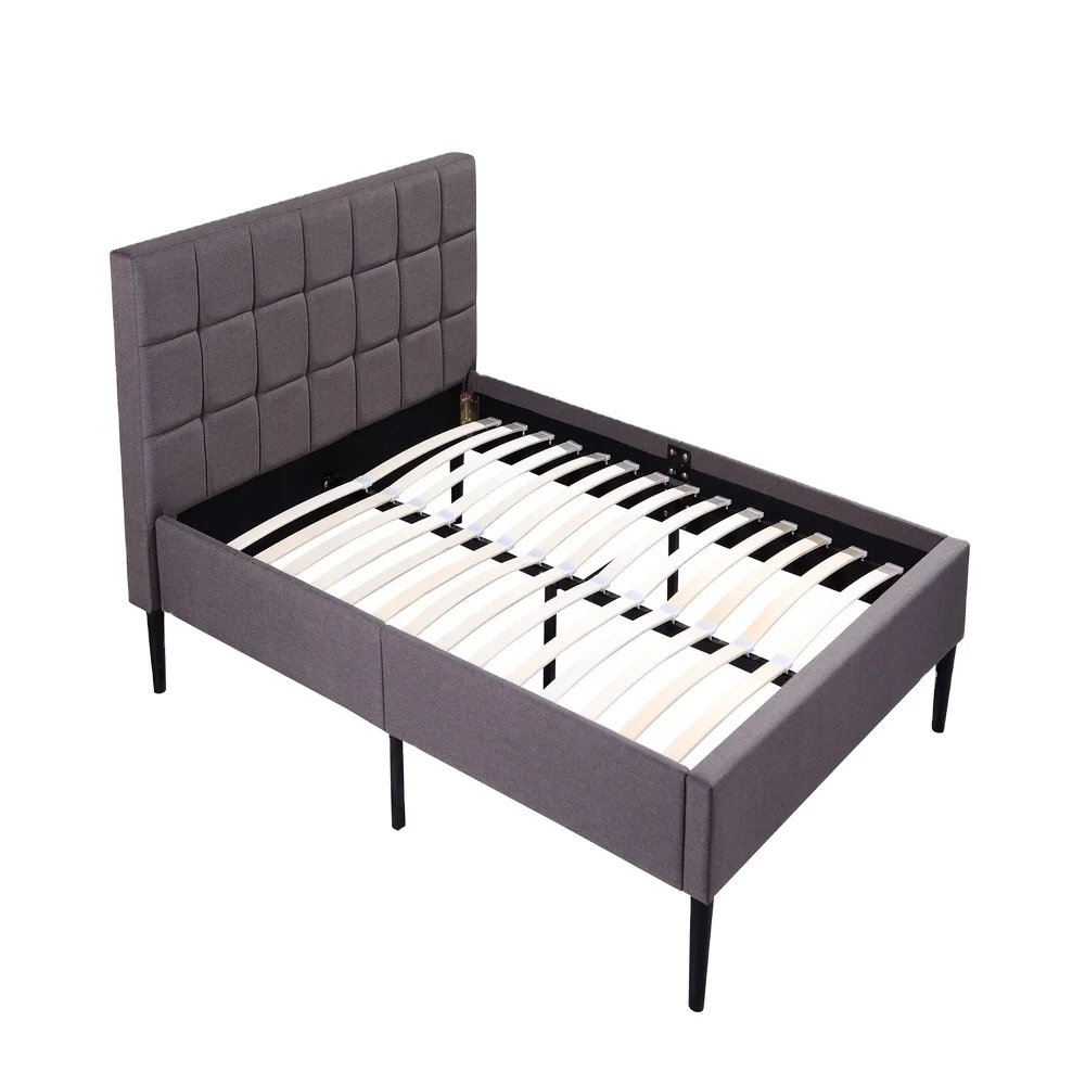 Ecommerce order furniture home furniture wood Platform Bed Frame