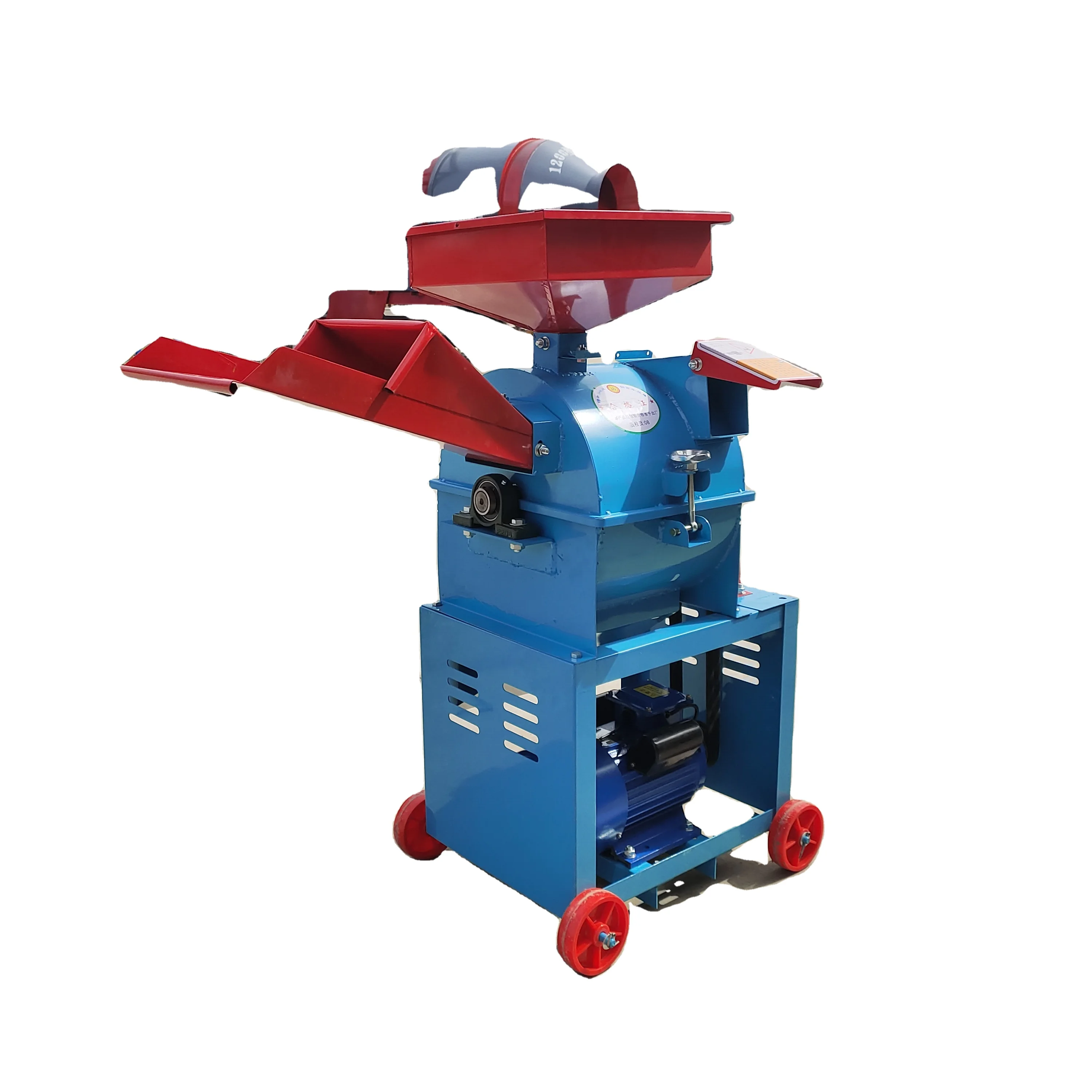 Manufacturers hot sale electric animal feed straw shredder corn straw forage silage