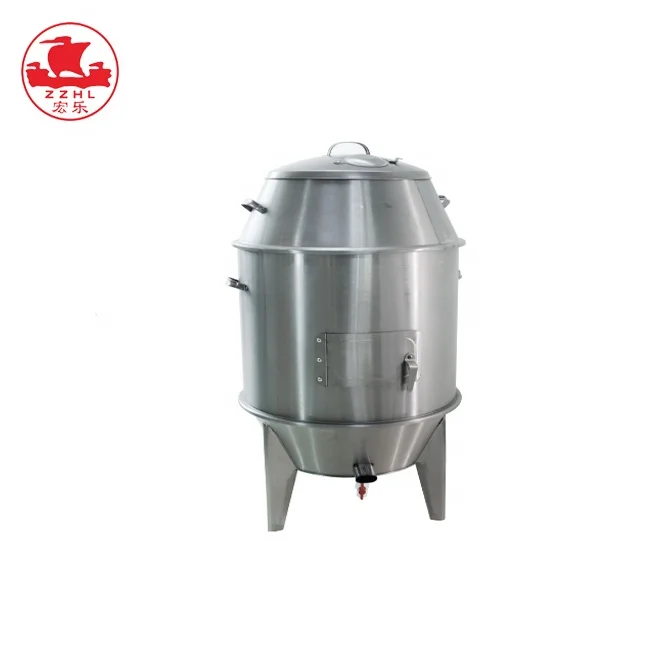 Stainless Steel Gas or Charcoal Roasting Equipment Chicken Duck Oven Chicken Roaster Machine