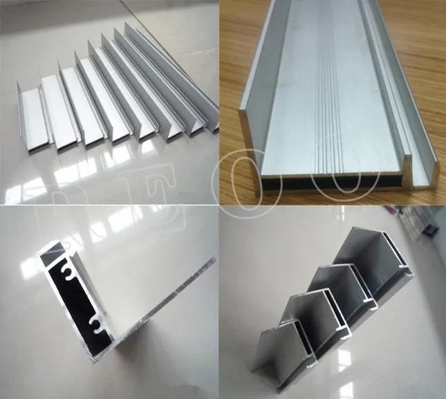320-450W Solar panel application black and white colour anodized aluminum frame 1954*982*40*35mm