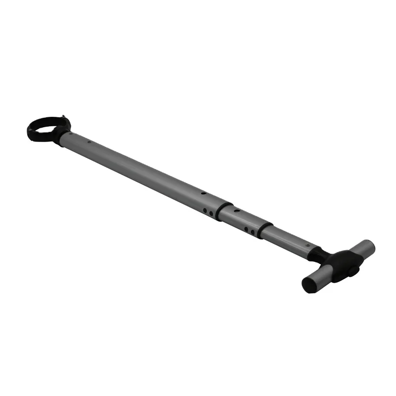 Adjustable Extension Support Pole Aluminum Telescopic Pole With Spring Button Lock