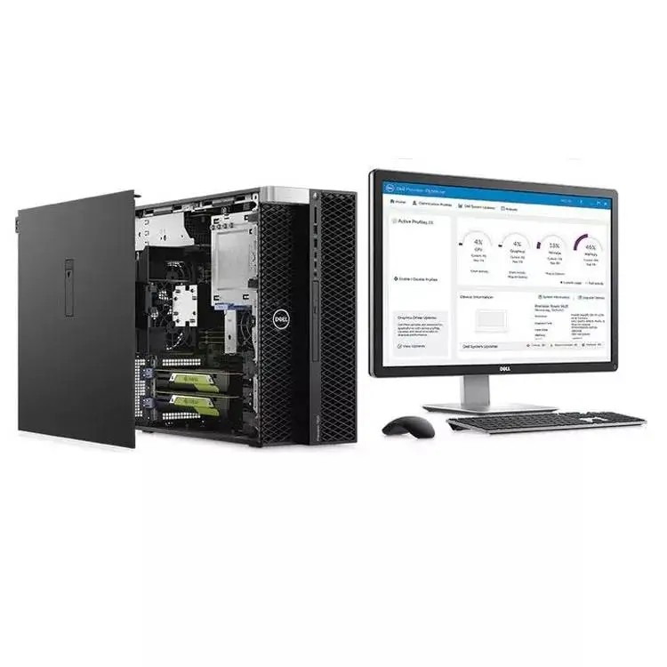 Горячая Распродажа Dell T5820 Ксеон W-2175 Графический рабочего