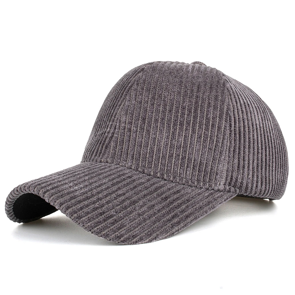 wholesale fashion caps unisex 6 panel blank baseball cap corduroy hat