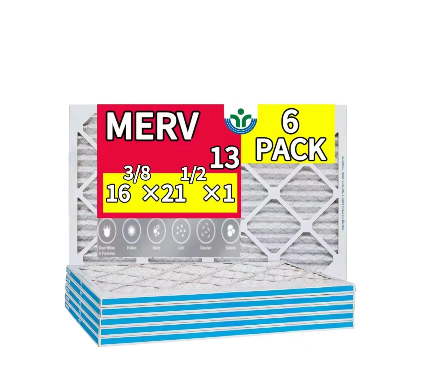 MERV 11 16  3/8*21   2/1*1   Allergen Defense Electrostatic Pleated Air Conditioner HVAC AC Furnace Filters for Allergies Smoke