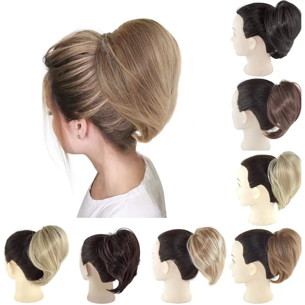 Synthetic Hair Pieces Ponytail Little Pony Tail Clip In Extensions Hairband