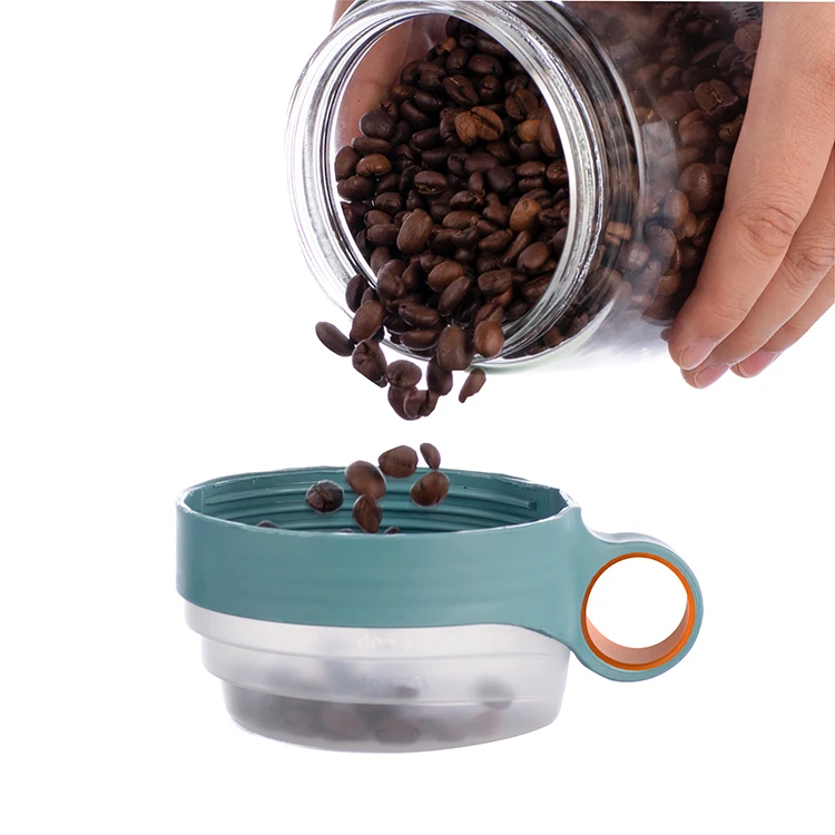 Welford Large Volume 4 Pcs Glass Storage Jar Set For Candy Canister Container Jar