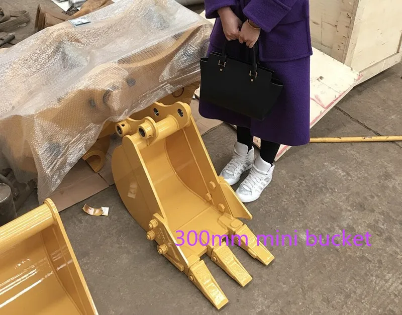 customized good quality mini excavator ditching bucket 300mm  400mm