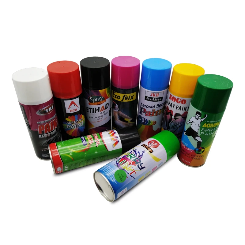 Factory Graffiti Spray Paint Aerosol Coating Metallic Gold Mirror Effect Silver Spray Chrome Paint Spray Paint