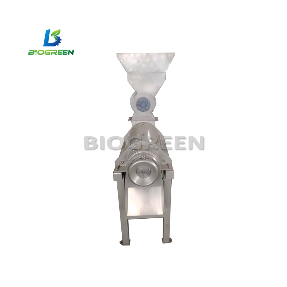 Automatic Fruit and Vegetable Juicing Slag Removal Process Screw Juicer