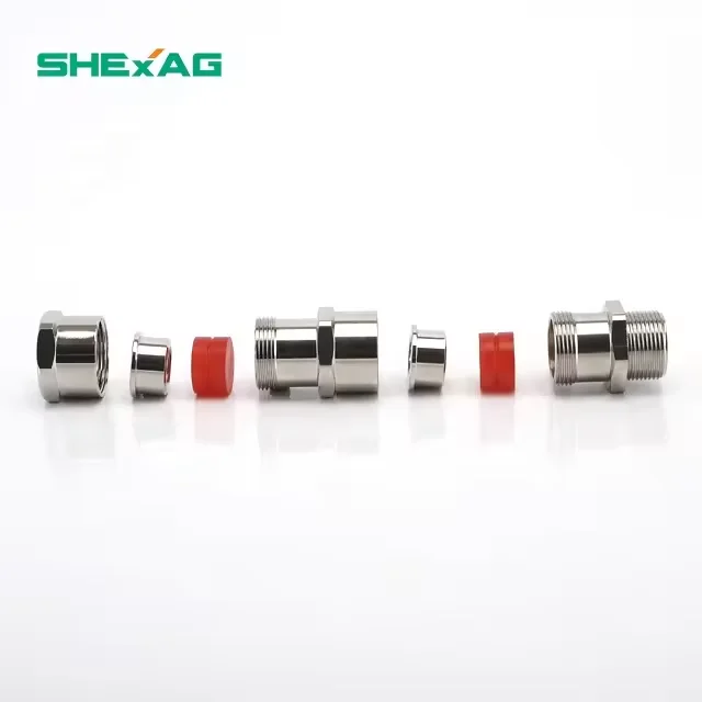 EAC ATEX IEC Сертифицированные Кабельные Вводы Взрывозащищенные Exd Анти-тяга два уплотнения небронировоный NPT Резьба IP68