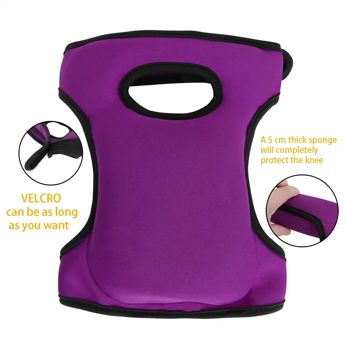 Factory neoprene thick soft memory foam kneeler kneepad labor protection guardener knee pad for gardening cleaning floor work