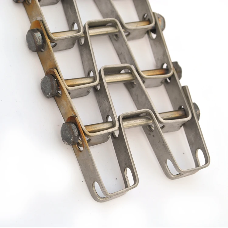 Metal Mesh Belts Stainless Steel Horseshoe Belt Wire Net For Machinesss Conveyor Net Belt