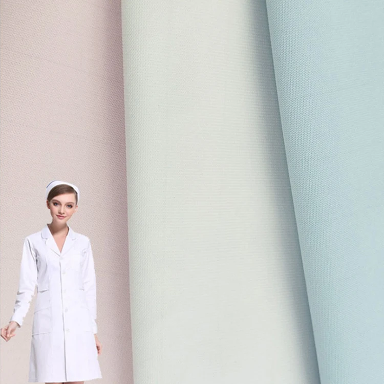 Medical Fabric For Cloth Nurse Fabric White Nurse Uniform Fabric