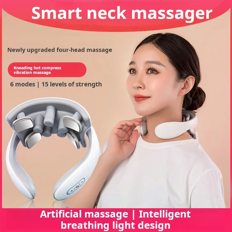 Wholesale neck massage equipment hot relax porno japan table massage heating with cervical spine pain relief