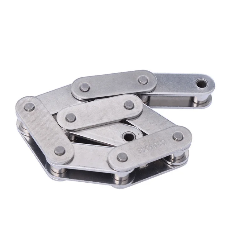 Best quality double pitch conveyor roller chain attachments C2080 for transmission