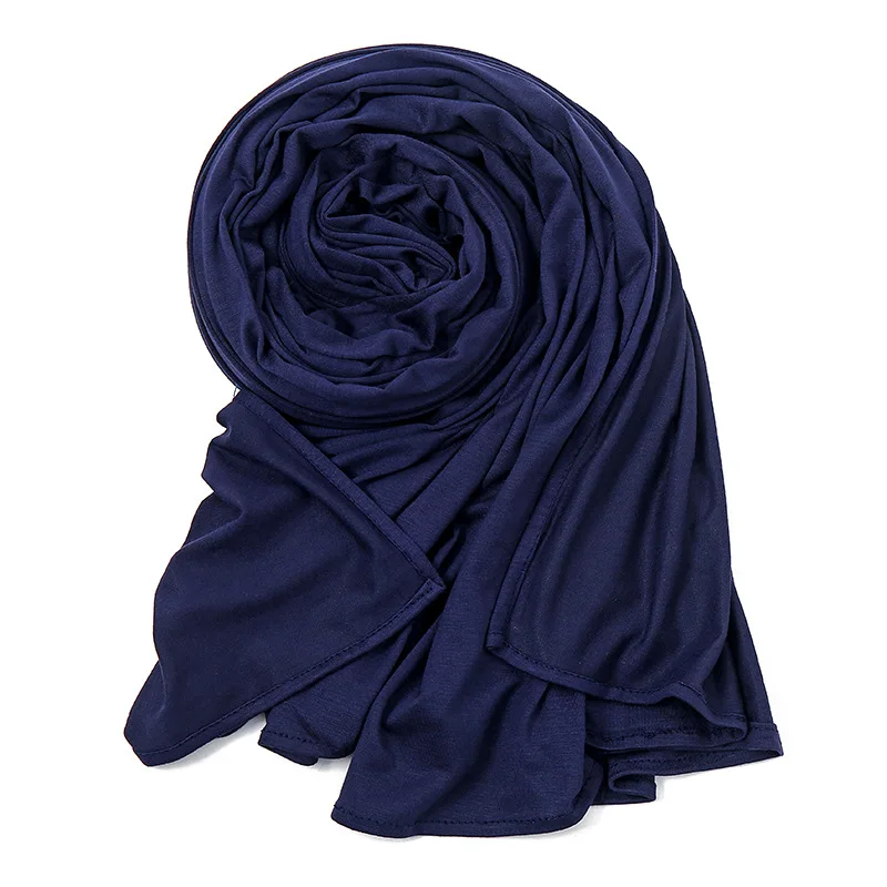 Wholesale Large Size Mercerized Cotton Instant Scarf High Quality Modal Premium Long Scarf hijab