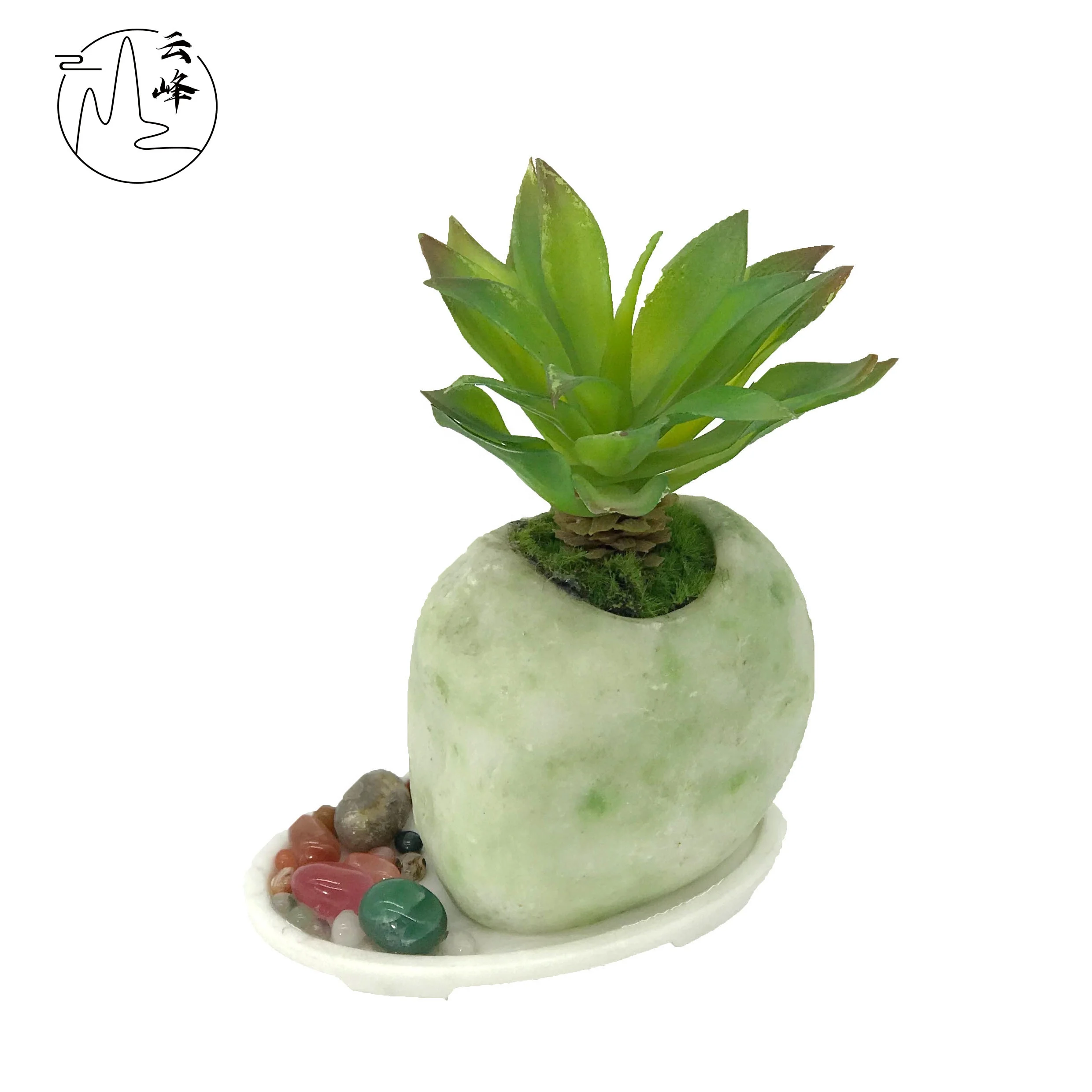  Artificial Small Potted Plant Mini Resin Orchid Bonsai With Fake Plants For Home Decor Desk