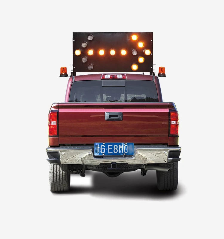 Traffic Warning  Auto Dimming Led  Directional  Lights Car Mounted Arrow Board