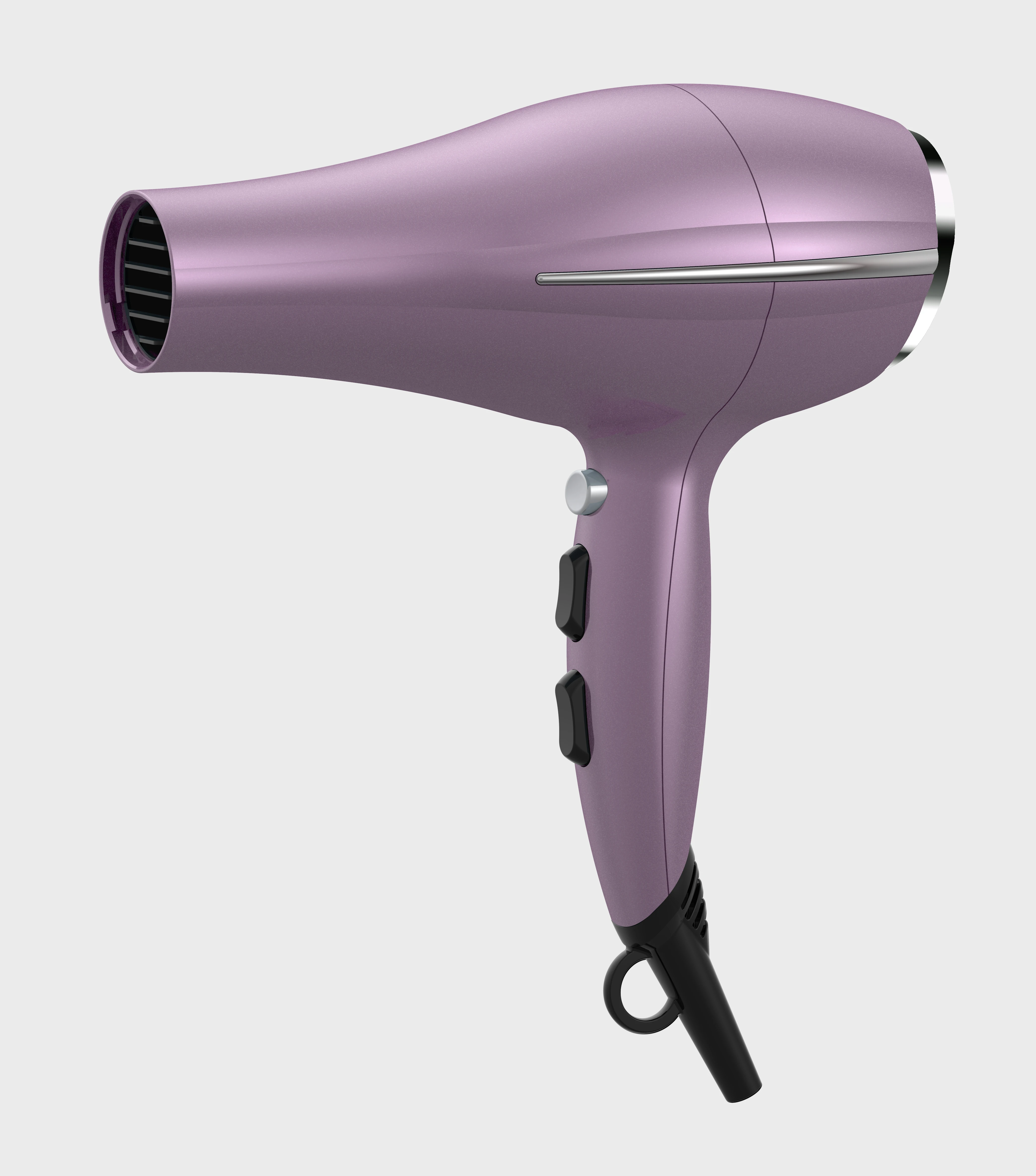3 Temperature & 2 Speeds Settings Professional Salon AC Motor 2200W  Concentrator Negative Ionic Hair Dryer Diffuser