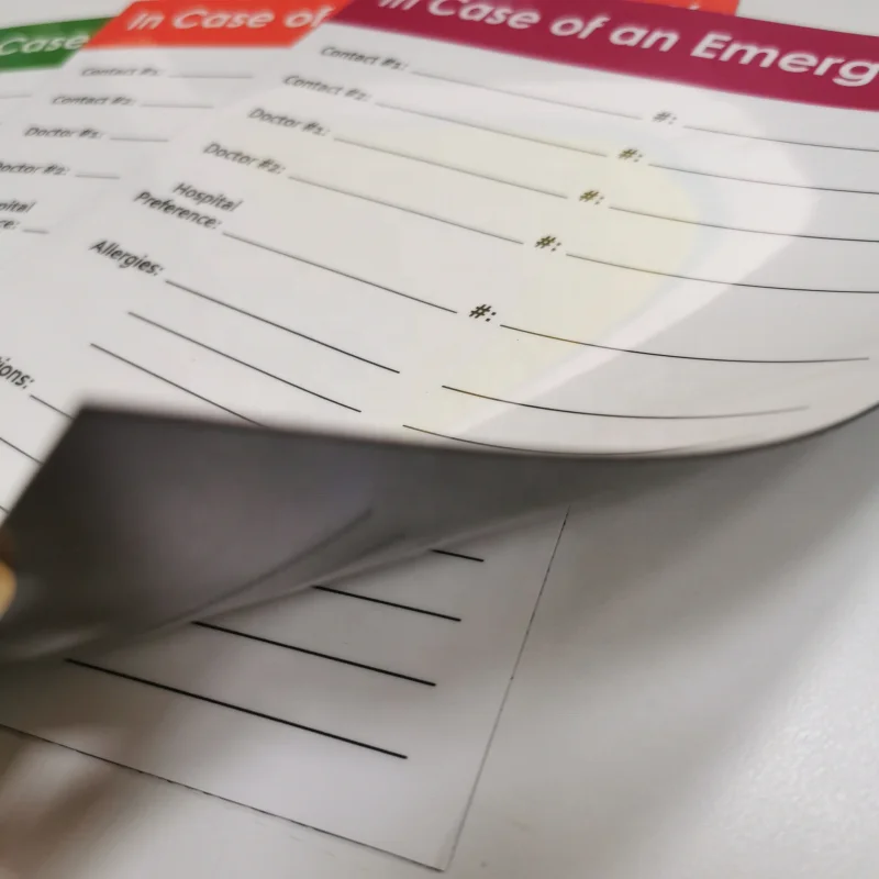 Super Quality Marketing Custom Logo Strong Car Fridge Magnet Blank Sticker