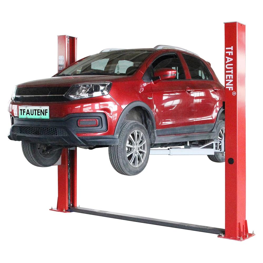 CE certificate hydraulic car ramp two post car lift 4000kg price