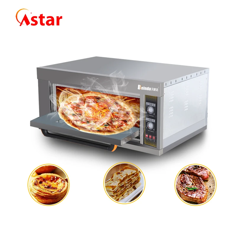 Commercial Multifunctional Digital Control Mini 1 deck 1 Tray Electric Baking Oven