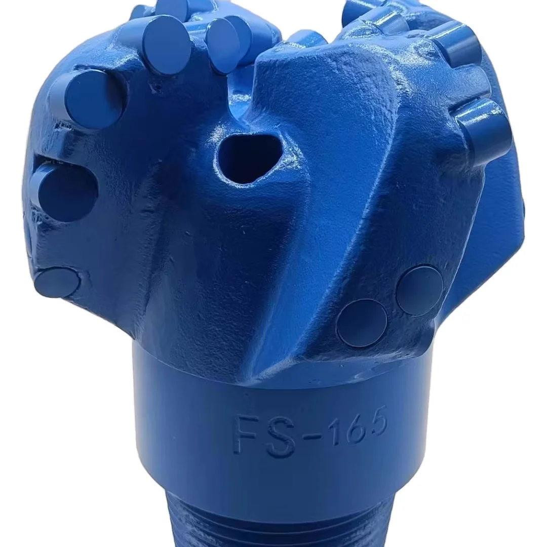 165mm Spiral Four Wing Arc Angle Cordless Drill Bit for Water Well