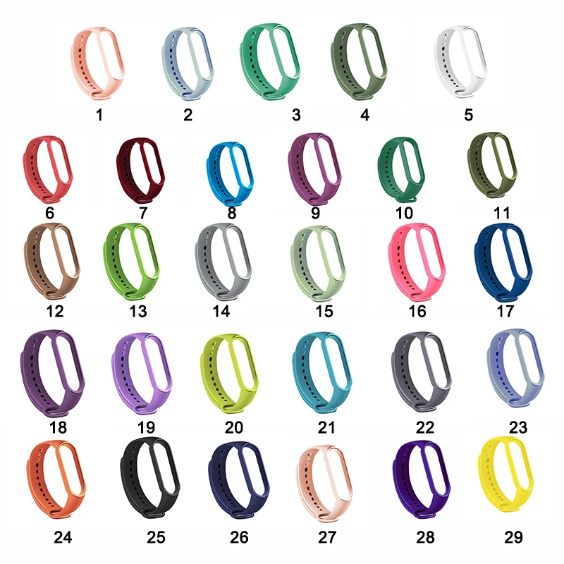 LAIHE Armband New Arrival Elastic Custom Design Silicone unisex Sport Watch Band For Mi Band 5