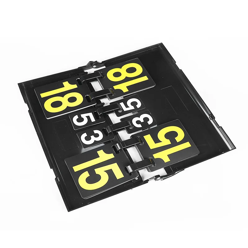 ABS Material Scoreboard Folded Competition Scoreboard for Basketball Volleyball and Table Tennis Ball Scoreboard