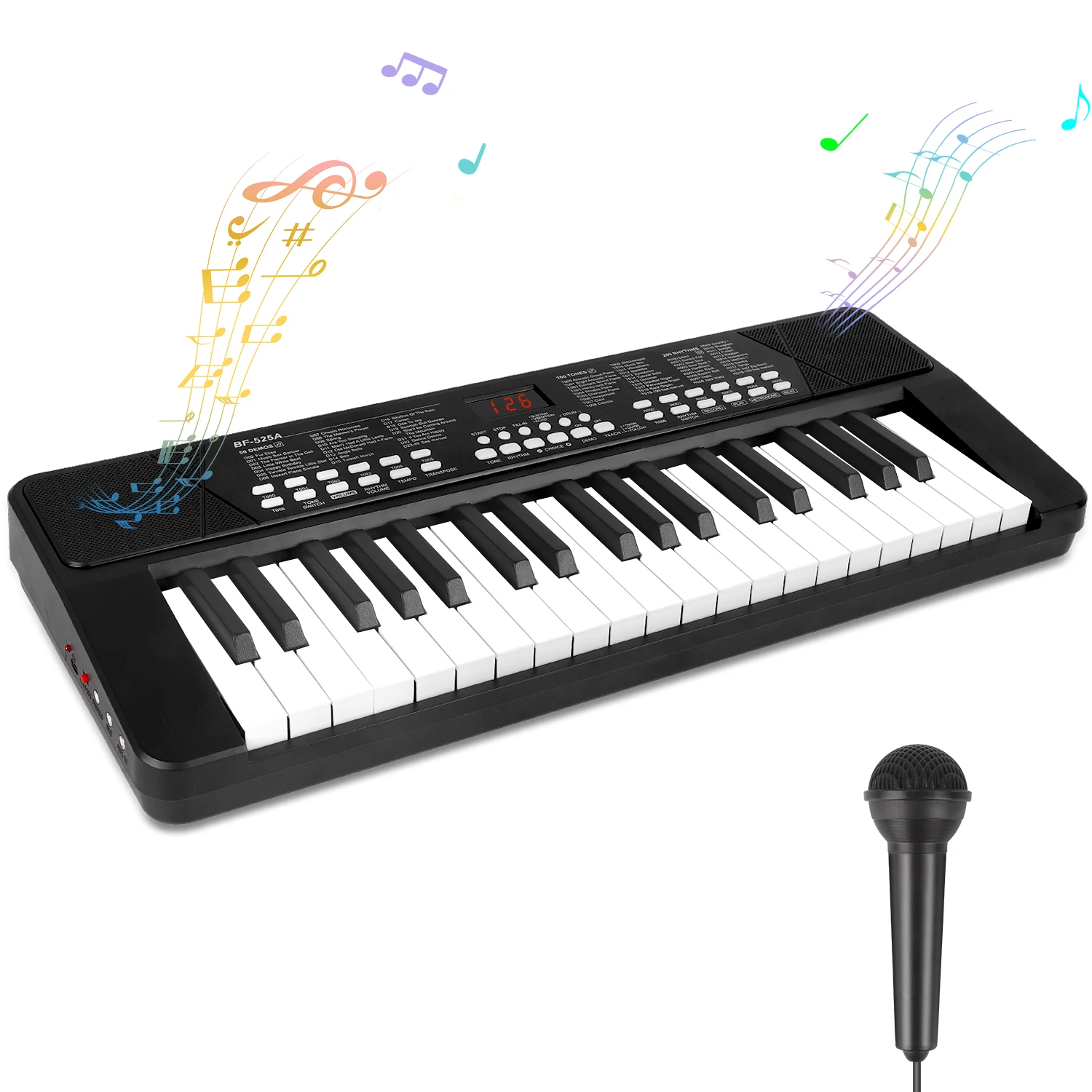 В наличии 37 клавиш пианино игрушка электрическая клавиатура детский музыкальный инструмент обучающая электронный