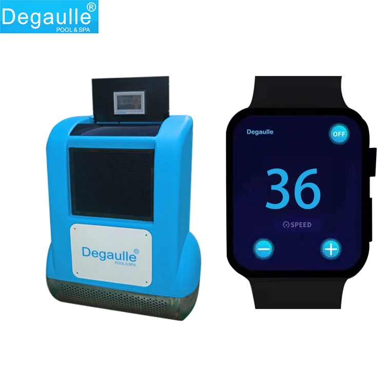 Degaulle endlesspools machine swimming training machine with 36 gear speed for choosing