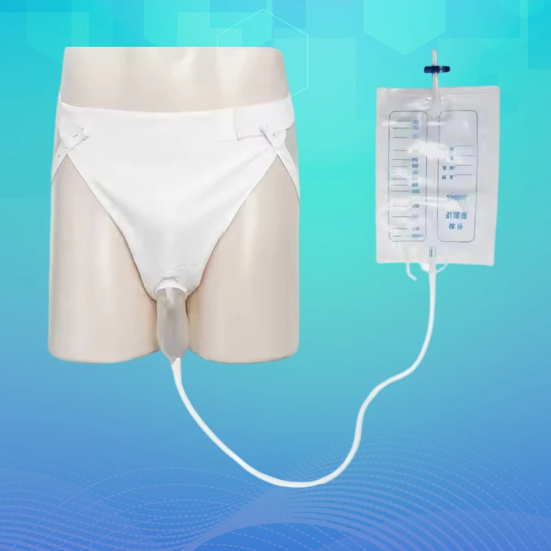 Disposable medical Wearable urine drainage bag 2000ml urine collection bag For Incontinence patients