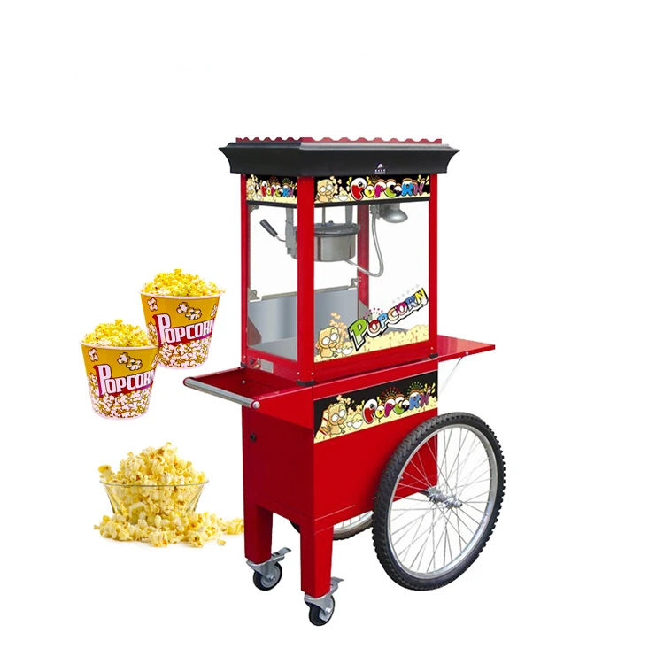 Industrial Electric Popcorn Machine Price Commercial Caramel Popcorn Maker Machine