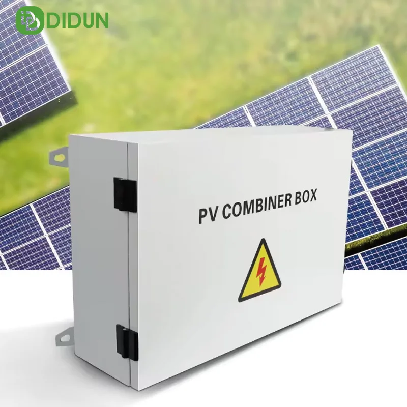 Custom DDGH 3Phase Outdoor Electric 30A 2/4/6/8 in 1 Solar Panel Small Combiner Box PV AC DC
