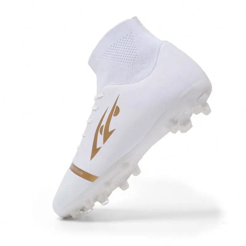
Мужские спортивные Полуботинки superfly, профессиональные футбольные бутсы с высоким голенищем, закрытые футбольные бутсы, футбольная обувь, белые кроссовки для мужчин 