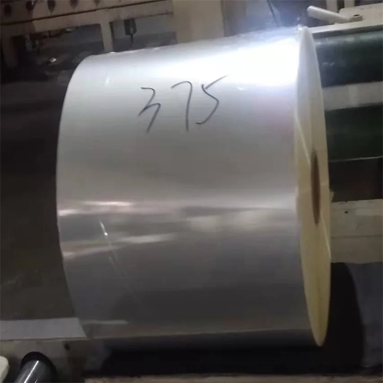 size thickness 18 micron and 750mm width bag making film  Bopp film Jumbo Roll