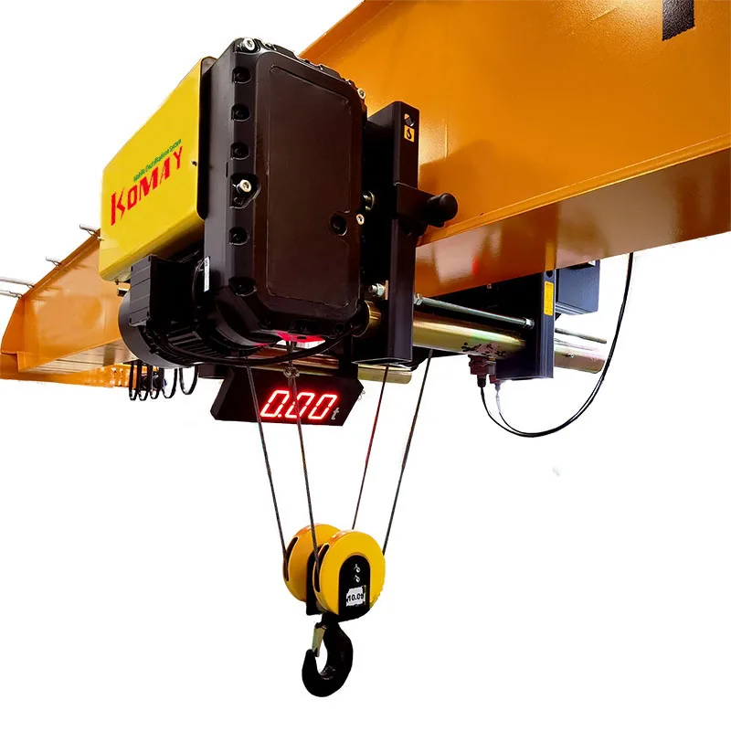 KOMAY European Standard Single Beam Crane 10 Ton European Workshop Girder Bridge Crane