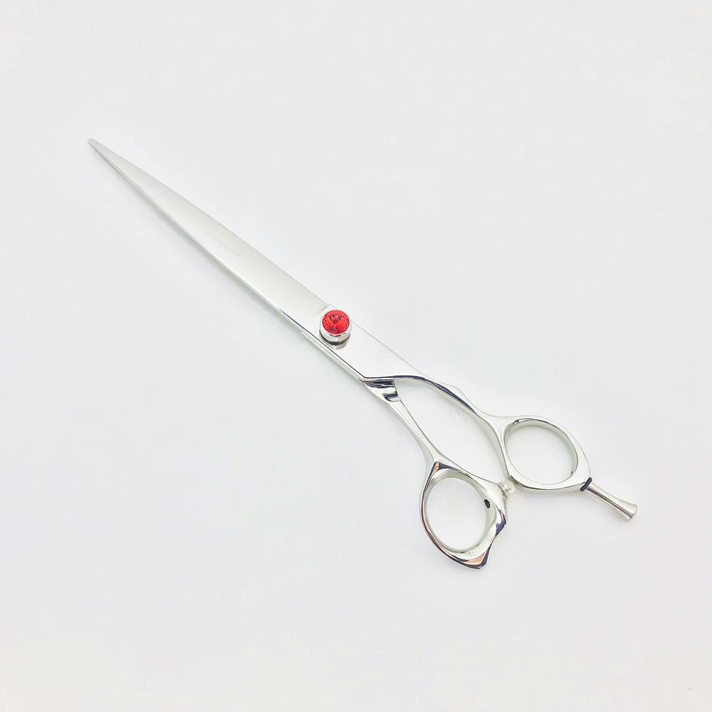 SK110 8.0 inch professional pet grooming scissors shears for animal dog cat barber salon with new design handle jewel screw