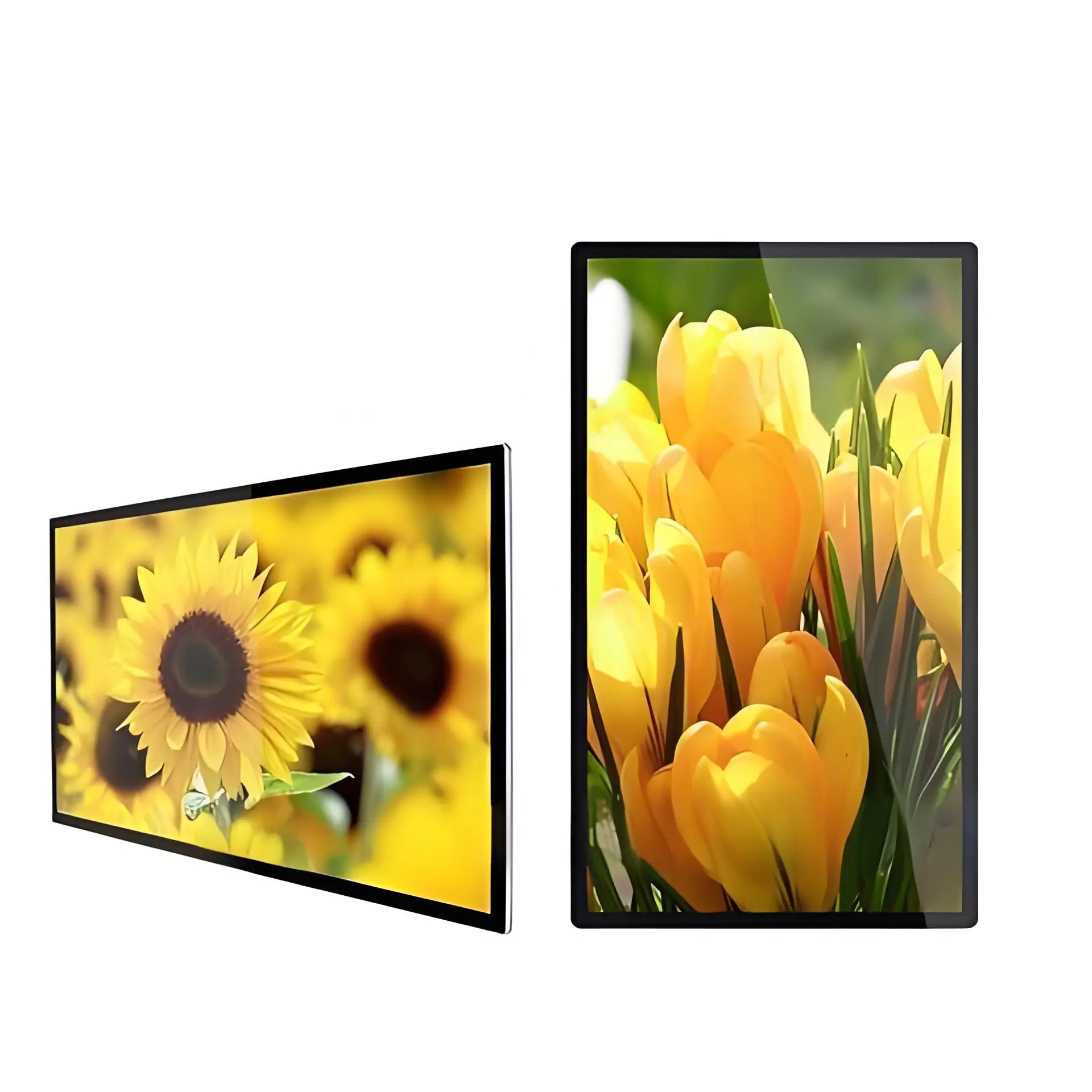 18 5 дюймов небольшой размер hd полноэкранный Wifi настенный цифровой вывески Крытый LCD гибкий светодиодный рекламный