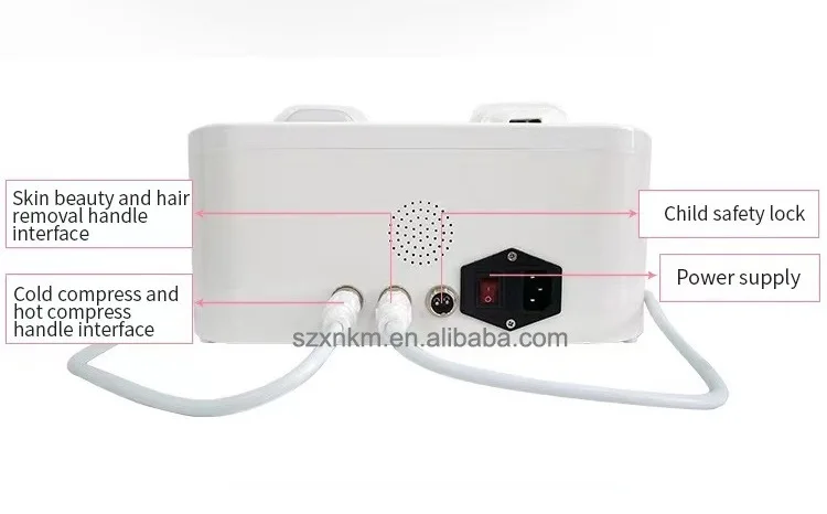 Portable Mini 808nm Diode Laser Hair Removal Home Use Epilator Laser Hair Removal Machine
